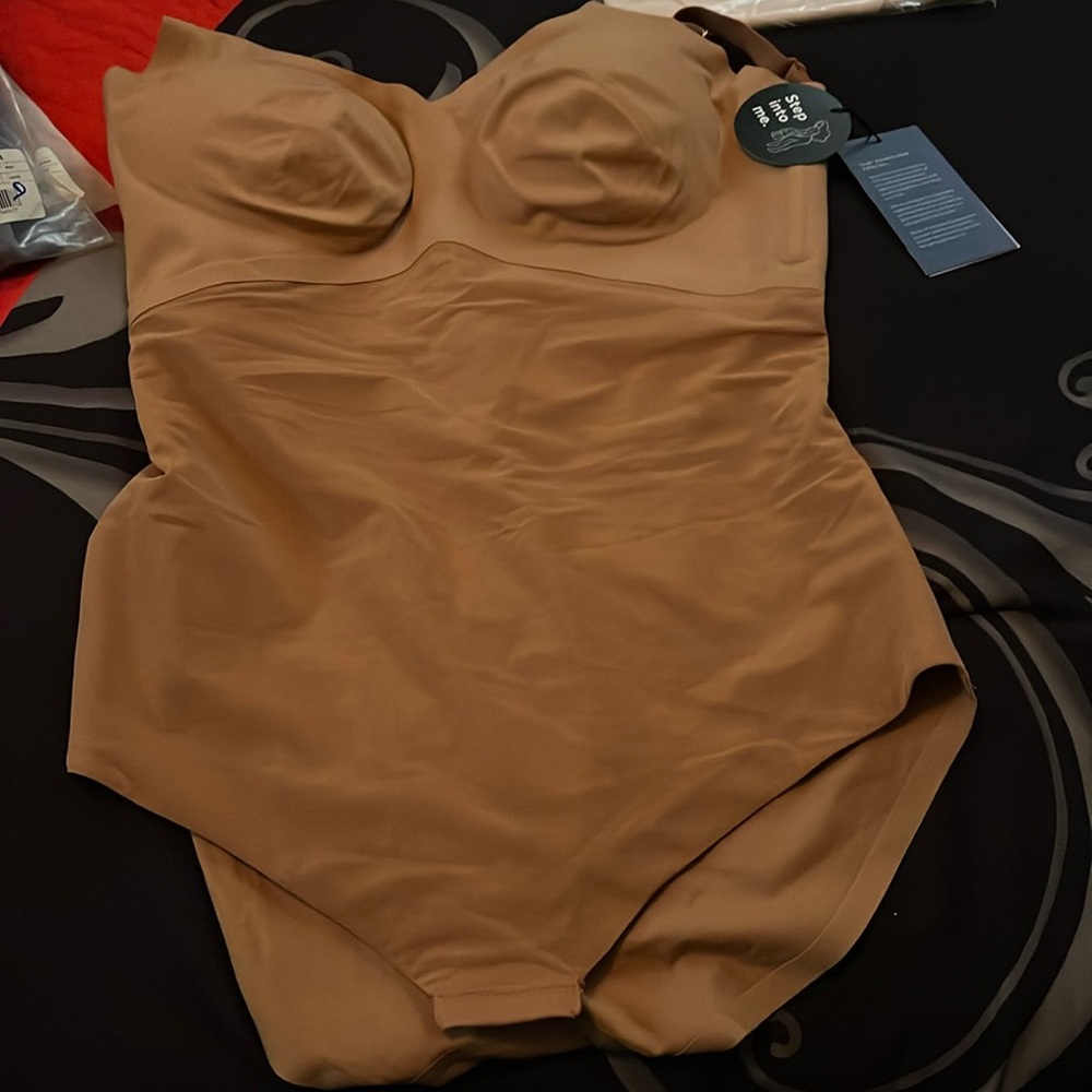 Honeylove Tan Shapewear Bodysuit